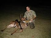 Fred and his trophy whitetail deer