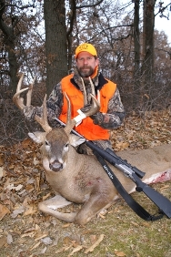 Larry Self Deer Hunting with Knight Muzzleloader