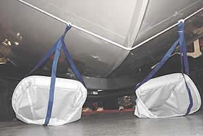 Underwater Drift Sock rigging