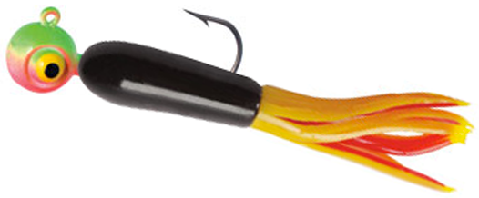 Lake Record breaking combination; a green/orange lindy jig with
