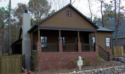 A spacious, nestled Coosa style home within Mt Laurel.