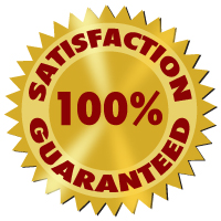 100% Satsfactation Guarantee