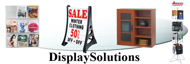 Siegel Display Products carries a full line of Trade Show Displays, Magazine Racks, Sign Stands, Office Organizers and Retail Displays. 