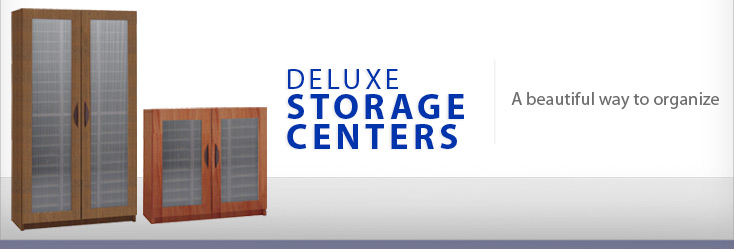 Organize your work space with beautiful wood office organizers and office storage from Siegel.