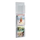 3 Vertical Pocket Classic Wall Magazine Rack
