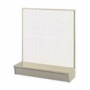 One-Sided Gondola Pegboard Store Displays - 48" Base Unit