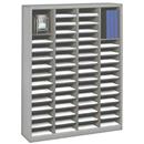 Wood Literature Organizer - 60 Compartments