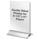 8.5”W x 11”H Tabletop Acrylic Frame