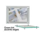 5”W x 7”H Tinted Acrylic Wall Frame