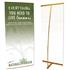 Bamboo L Back Banner Stands