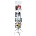 Wire Brochure and Magazine Display - up to 32 pockets