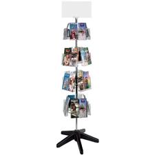 32 Pocket Rotating Brochure Display Stand