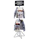 32 Pocket Overlap Rotating Wire Magazine Display