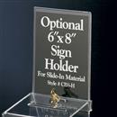 Clear Acrylic Sign Holder for Suggestion and Donation Boxes