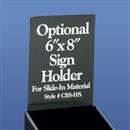 Sign Holder for Smoked Acrylic Comment Box