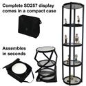 Lighted Portable Product Display Stand