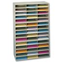 45 compartment steel Office Storage Rack for horizontal files.