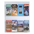 Perfectly Clear Brochure Wall Rack - 8 Pockets