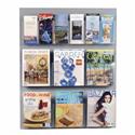 12 Pocket Economy Wall Literature Rack