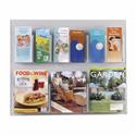 9 Pocket Economy Wall Literature Rack