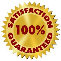 100% Satsfactation Guarantee