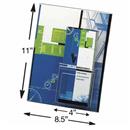 8.5”W x 11”H Vinyl Frame with Brochure Holder