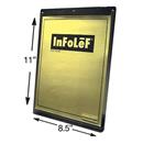 8.5”W x 11”H Indoor/Outdoor Sign Frame