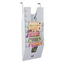 12.75”W 8 Pocket Magazine Rack