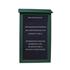 Outdoor Single Door Message Board – 26” x 42”