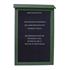 Outdoor Single Door Message Board –32” x 48”