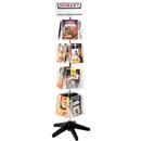 16 Pocket Clear-Vue Rotating Magazine Rack