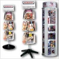 Plastic Rotating Literature Racks