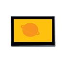 7"W x 5"H  Black Border Wall Frame