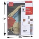 Acrylic Sign Holder with Brochure Holder