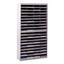 Metal E-Z Store Literature Organizer - 72 Compartments