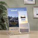 8 1/2”W x 11”H Acrylic Frame w/Brochure Holder