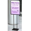 22" x 28" Black Steel Sign Holder
