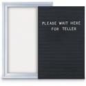 24” x 36” 3-in-1 Aluminum Message Board