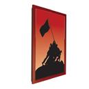 Classic Swinging Enclosed Wood Poster Frames - Insert Size 11" x 17"