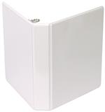White 1” Small Sheet Size” Clear Overlay Binder - R151387