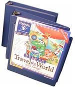Clearvue Blue Vinyl Binders