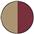 Khaki/Burgundy