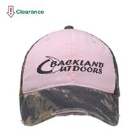 8312 CAMprO Ladies Distressed Cap