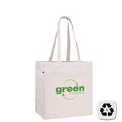 V Natural Recycled Cotton Grocery Tote Bag by Vitronic Promotional Group