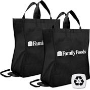 Poly Pro Shop-N-Fold Promotional Tote Set from Vitronic Promotional Group