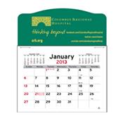 Jumbo 3-Month Calendar Pad