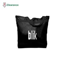 A97338 Large Zipper Tote - Colored Canvas with black web and handles