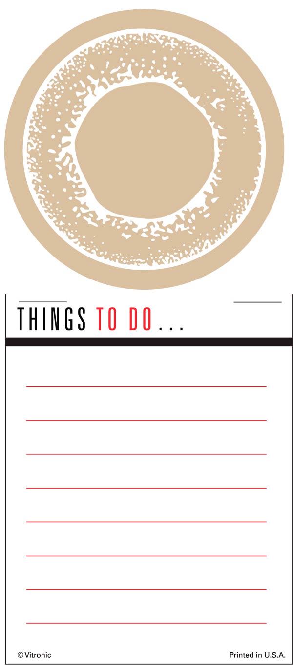 V7964 Press N Stick™ Supersize Things to Do List Beige