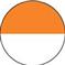 Orange/White