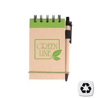 V6555 Kraft Jotter with Pen